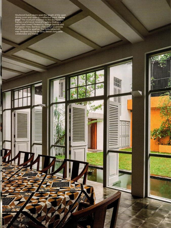 De Saram House By Geoffrey Bawa Kolombo Bagian luar foto